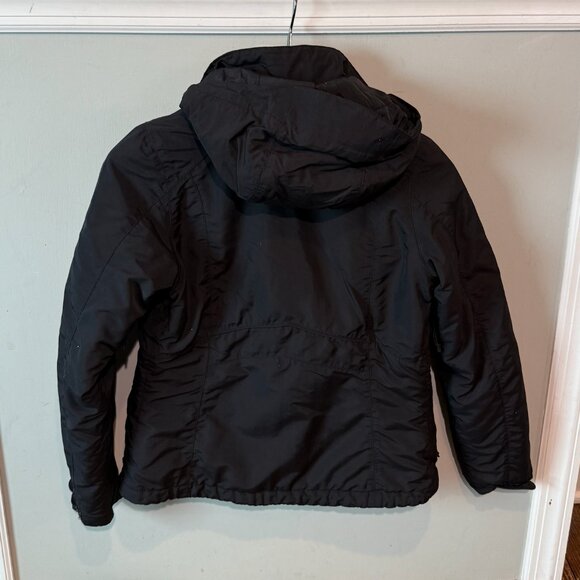 The North Face Hyvent Jacket Womens Size XS Black Hooded Skiing Inlux Insulated - Picture 6 of 12